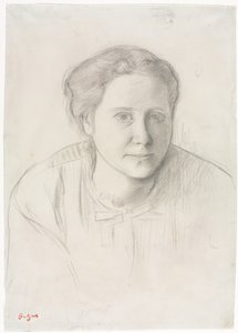 Wiktoria Dubourg, ok. 1930 r. 1866. autorstwa Edgar Degas