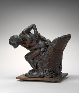 Siedząca kobieta wycierająca lewe biodro autorstwa Edgar Degas