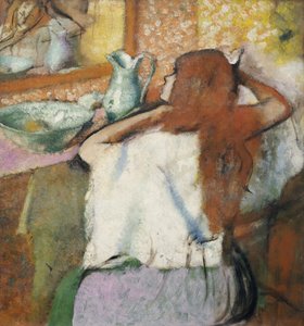 Kobieta w toalecie autorstwa Edgar Degas