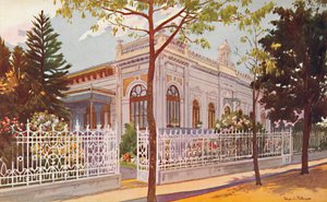 Vilino Nair, rezydencja admirała barona de Teffé von Hoonholtz, Petropolis, 1914