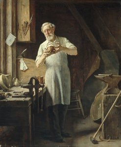 Kowal miedziany, ca. 1898.