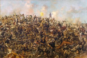 Custers Last Stand autorstwa Edgara Samuela Paxsona, 1899 autorstwa Edgar Samuel Paxson