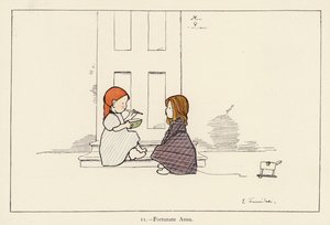 Szczęśliwa Anna (kolor lito) autorstwa Edith Farmiloe