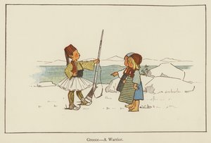 Grecja, wojownik autorstwa Edith Farmiloe