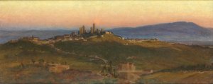 San Gimignano, 1898 r.