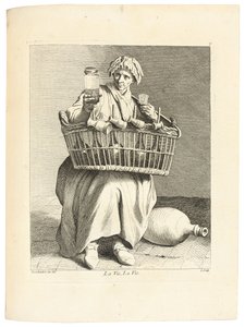 Widok, życie, c. 1737-1746 autorstwa Edmé Bouchardon