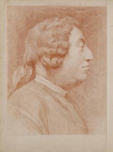 Autoportret. autorstwa Edmé Bouchardon