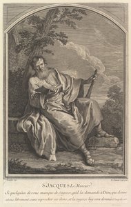 Św. Jakub Mniejszy, 1726. autorstwa Edme Jeaurat