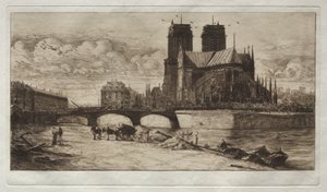 Apsyda Notre Dame de Paris