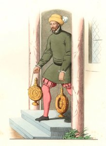 Angielski lokaj autorstwa Edmond Lechevallier Chevignard