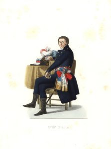 Guillemardet, Ambasador Republiki Francuskiej, Francja autorstwa Edmond Lechevallier Chevignard