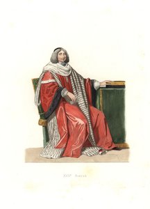 Jean-Antoine de Mesmes, Lord of Irval, hrabia Avaux, z obrazu Philippe de Champaigne autorstwa Edmond Lechevallier-Chevignard