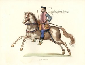 Król Jakub IV Szkocji (1473-1513) autorstwa Edmond Lechevallier Chevignard