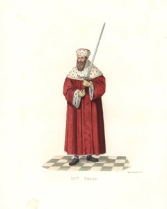 Maurycy Chrobry, elektor saski (1521-1553) autorstwa Edmond Lechevallier Chevignard