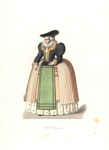 Kobieta z Alzacji autorstwa Edmond Lechevallier Chevignard