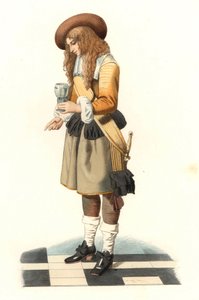 Pan z Holandii autorstwa Edmond Lechevallier Chevignard