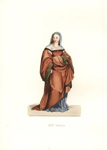 Pani Florencji autorstwa Edmond Lechevallier Chevignard