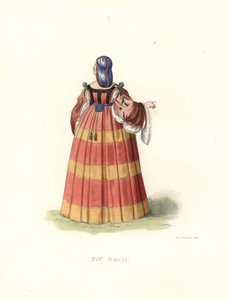 Kobieta z Mediolanu autorstwa Edmond Lechevallier Chevignard