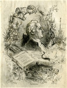 Portret Elie Catherine Freron (1718-1776) autorstwa Edmond Morin