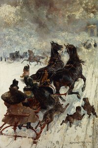 Wyścig sań, 1877