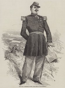 Wojna, generał Forey, bohater Montebello autorstwa Edmond Morin