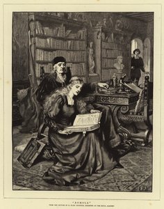 Romola (grawerowanie) autorstwa Edmund Blair (after) Leighton