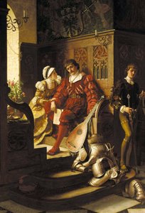 Obowiązek, 1883. autorstwa Edmund Blair Leighton