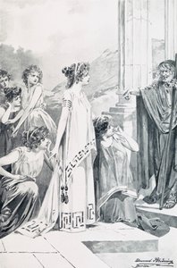 Ilustracja do Goethesa Fausta autorstwa Edmund Bruning