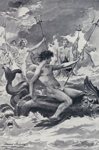 Ilustracja do Goethesa Fausta autorstwa Edmund Bruning