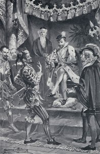 Ilustracja do Goethesa Fausta autorstwa Edmund Bruning