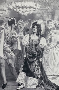 Ilustracja do Goethesa Fausta autorstwa Edmund Bruning