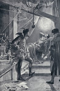Ilustracja do Goethesa Fausta autorstwa Edmund Bruning