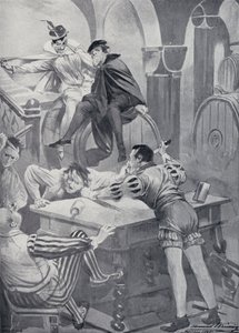 Ilustracja do Goethesa Fausta autorstwa Edmund Bruning