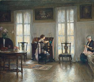 Matka i Maryja autorstwa Edmund Charles Tarbell