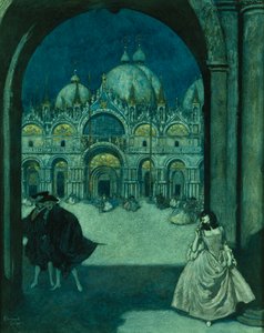 Na Piazza San Marco autorstwa Edmund Dulac