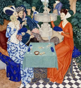 Królowa Izabela Bawarska autorstwa Edmund Dulac