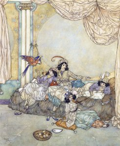 Opanowali dom bez straty czasu autorstwa Edmund Dulac