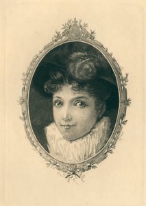 Dla elżbietańskich pieśni na cześć miłości i piękna (litho) autorstwa Edmund Henry Garrett