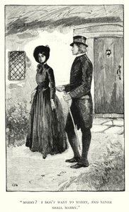 Ilustracja do Jane Eyre autorstwa Charlotte Bronte (grafika) autorstwa Edmund Henry Garrett
