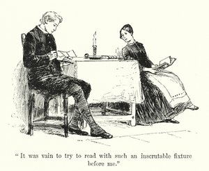 Ilustracja do Jane Eyre autorstwa Charlotte Bronte (lito) autorstwa Edmund Henry Garrett