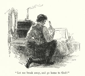 Ilustracja do Jane Eyre autorstwa Charlotte Bronte (lito) autorstwa Edmund Henry Garrett