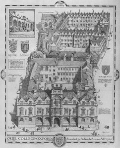 Oriel College, Oksford, 1919