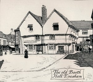 Stara hala targowa, Evesham, XIX wiek