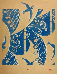 Napięty, ok. 1930 (gwasz na papierze) autorstwa Edmund Hunter