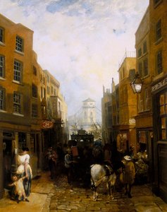 „Buckingham Street, Strand”, 1854 r. autorstwa Edmund John Niemann