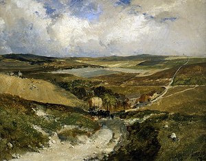Hoving Dean, Sussex Downs autorstwa Edmund John Niemann