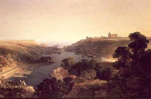 Widok Whitby autorstwa Edmund John Niemann