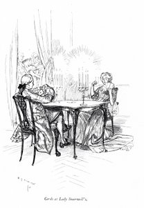 Ilustracja do "Szkoły skandalu" Sheridana (grafika) autorstwa Edmund Joseph (after) Sullivan