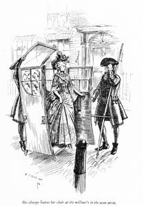 Ilustracja do "Szkoły skandalu" Sheridana (grafika) autorstwa Edmund Joseph (after) Sullivan