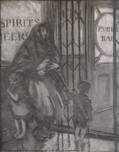 Drzwi tawerny, Bibbys Annual autorstwa Edmund Joseph (after) Sullivan